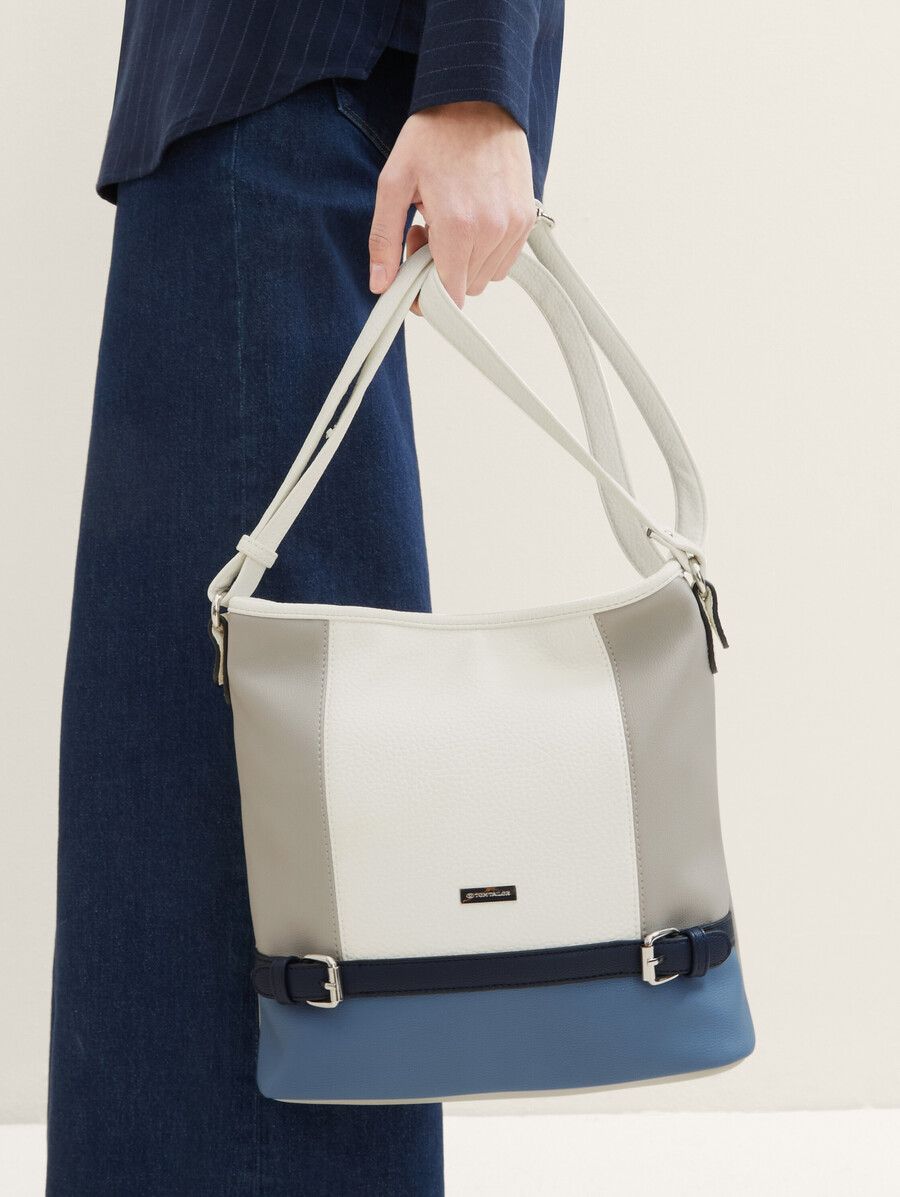 borsa a marsupio ttjuna con blocchi di colore