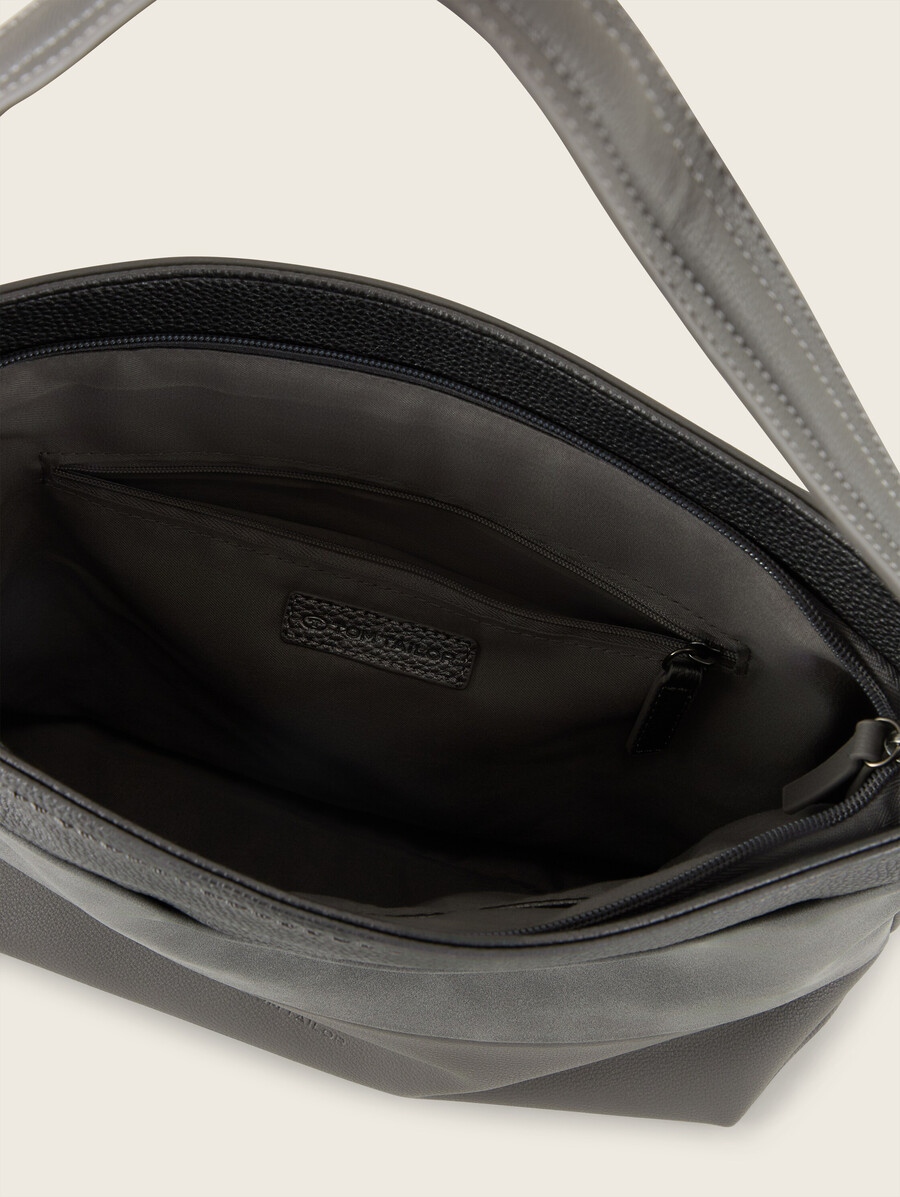 borsa a tracolla ttnicolina m con mix di materiali