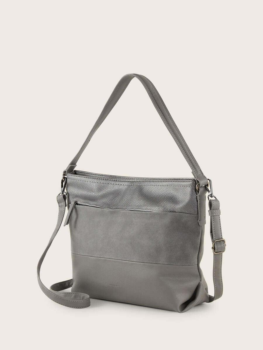 borsa a tracolla ttnicolina m con mix di materiali