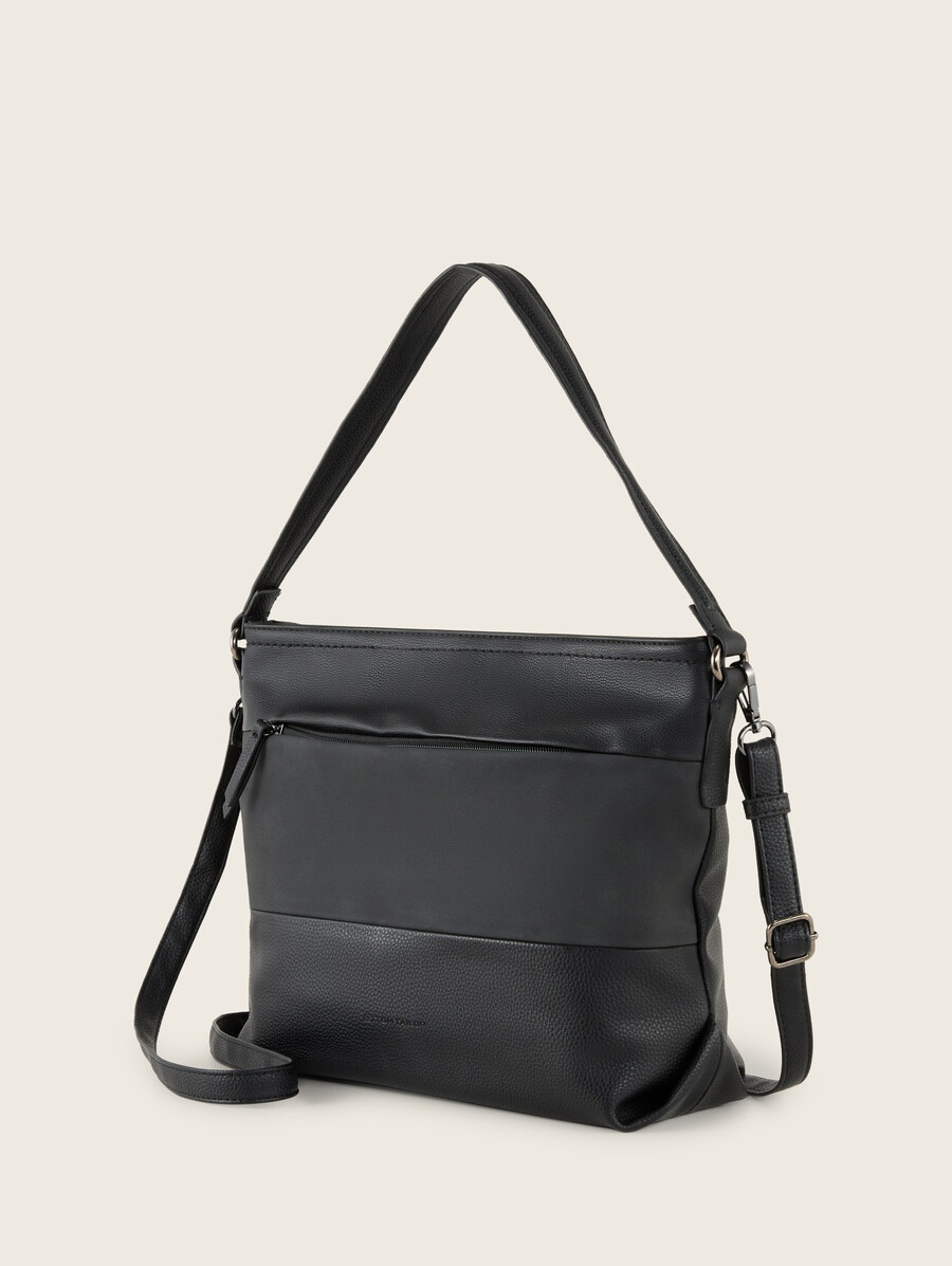 borsa a tracolla ttnicolina m con mix di materiali