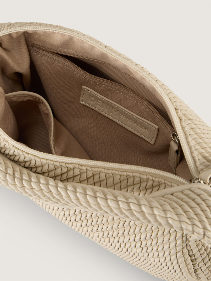 borsa a marsupio ttnomi s in look intrecciato