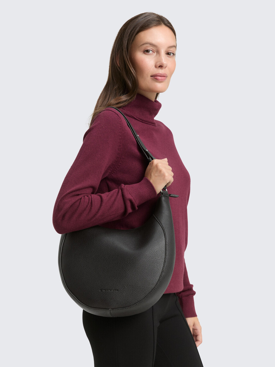 borsa a marsupio ttdahlia m con cuciture decorative