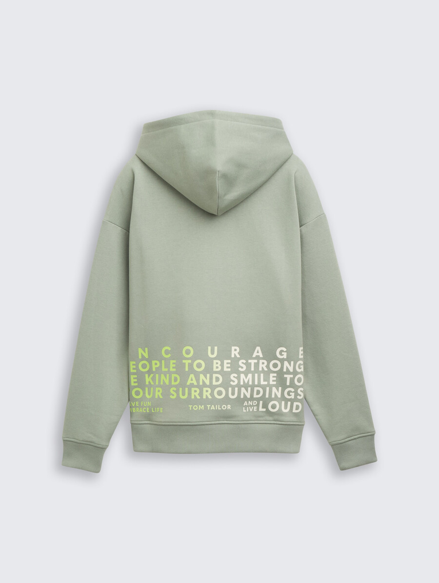 felpa con cappuccio oversize