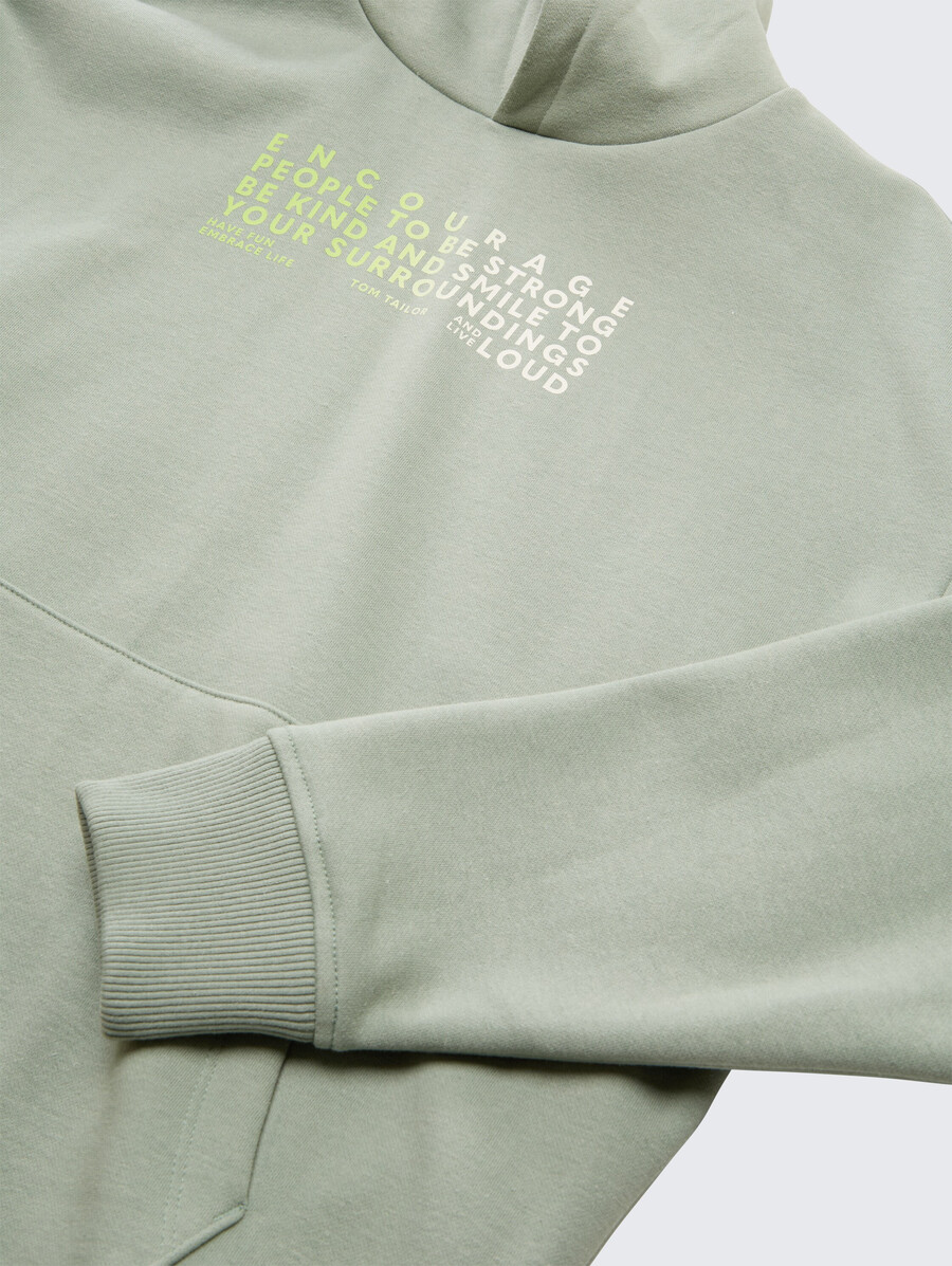 felpa con cappuccio oversize
