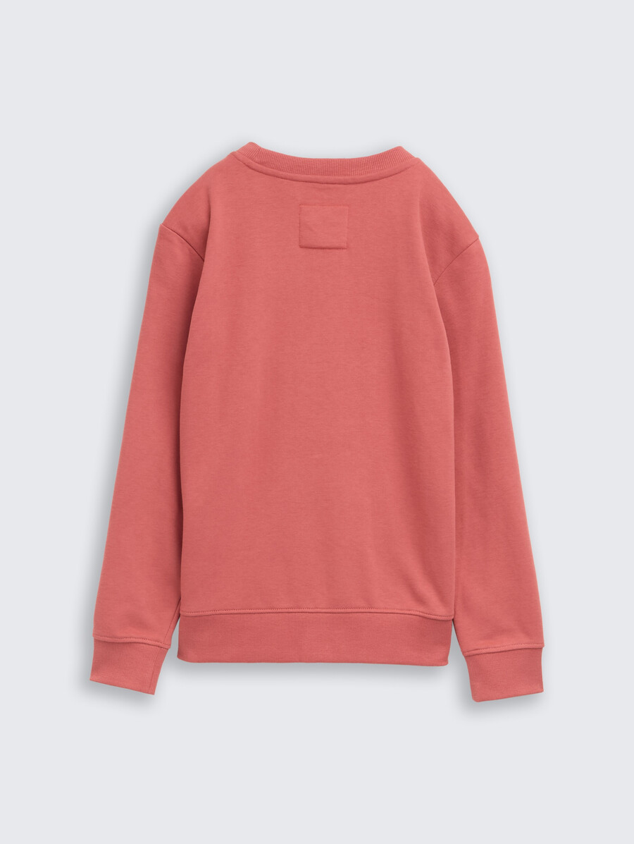 felpa basic con stampa