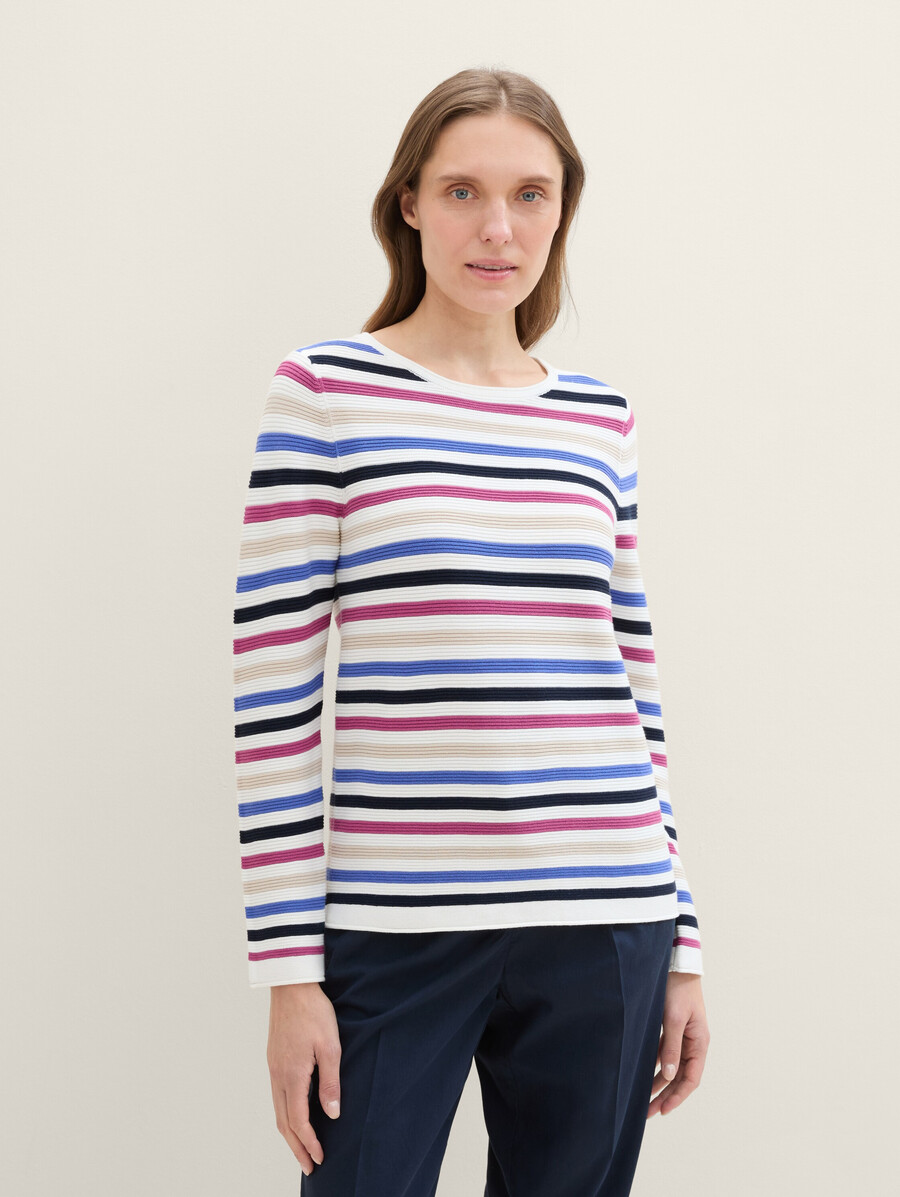 maglione in maglia di cotone