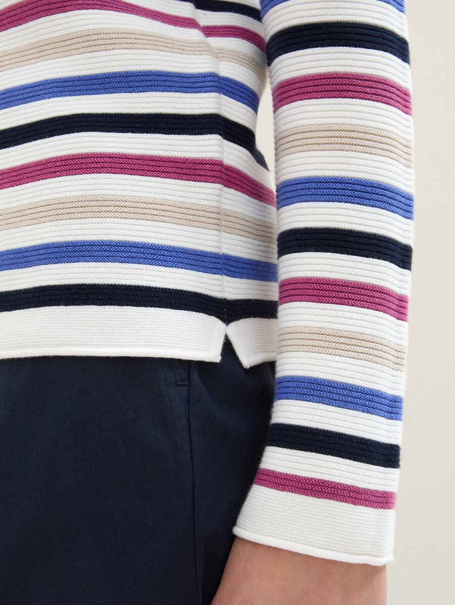 maglione in maglia di cotone