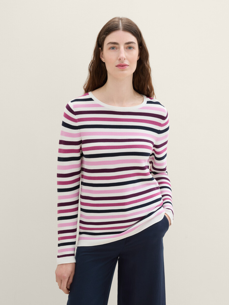 maglione in maglia di cotone
