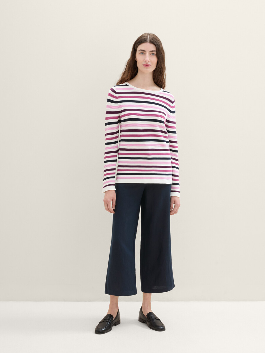 maglione in maglia di cotone