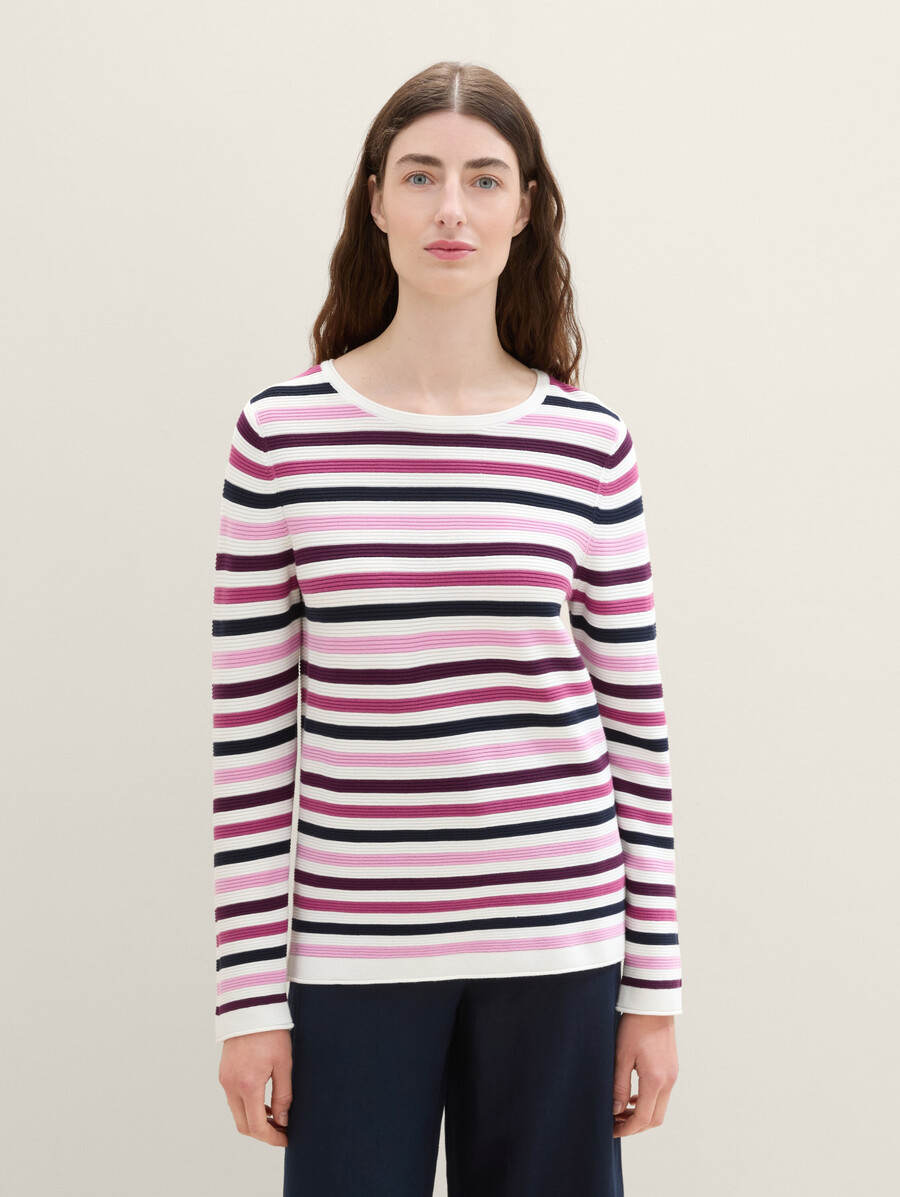 maglione in maglia di cotone