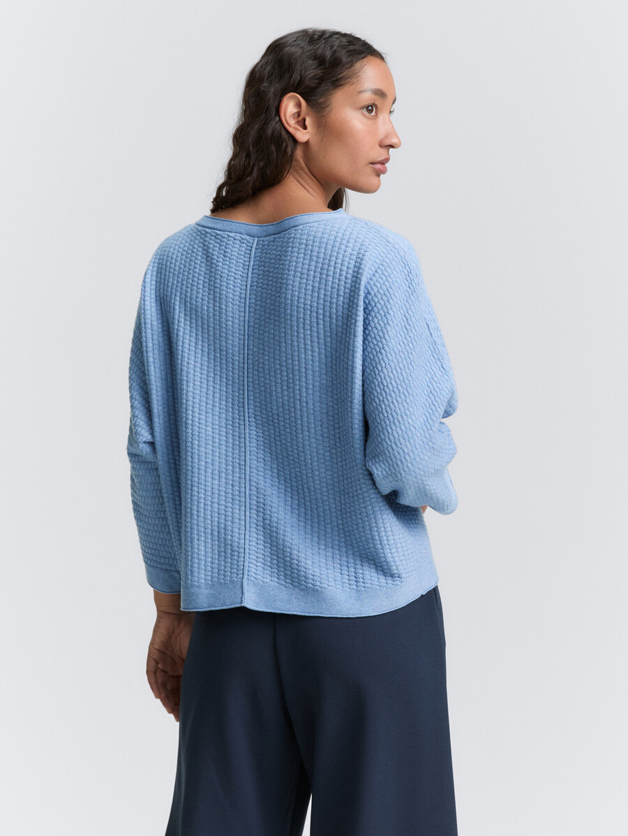 maglione lavorato a maglia dalla vestibilità ampia