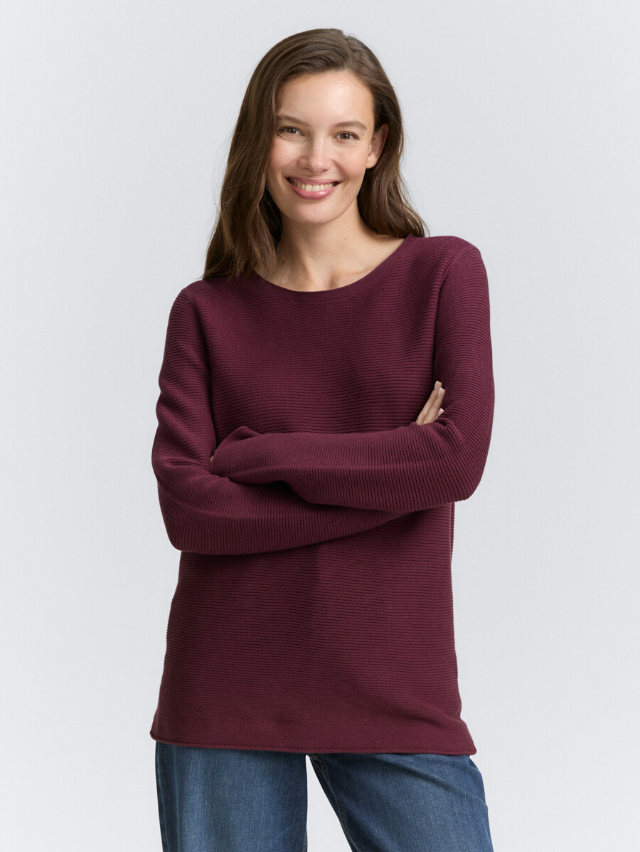 maglione in maglia di cotone
