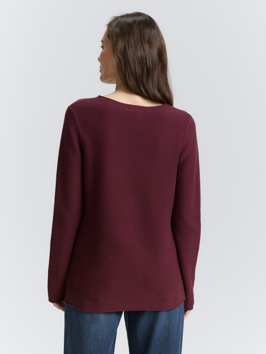 maglione in maglia di cotone