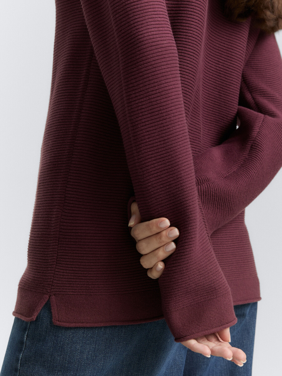 maglione in maglia di cotone