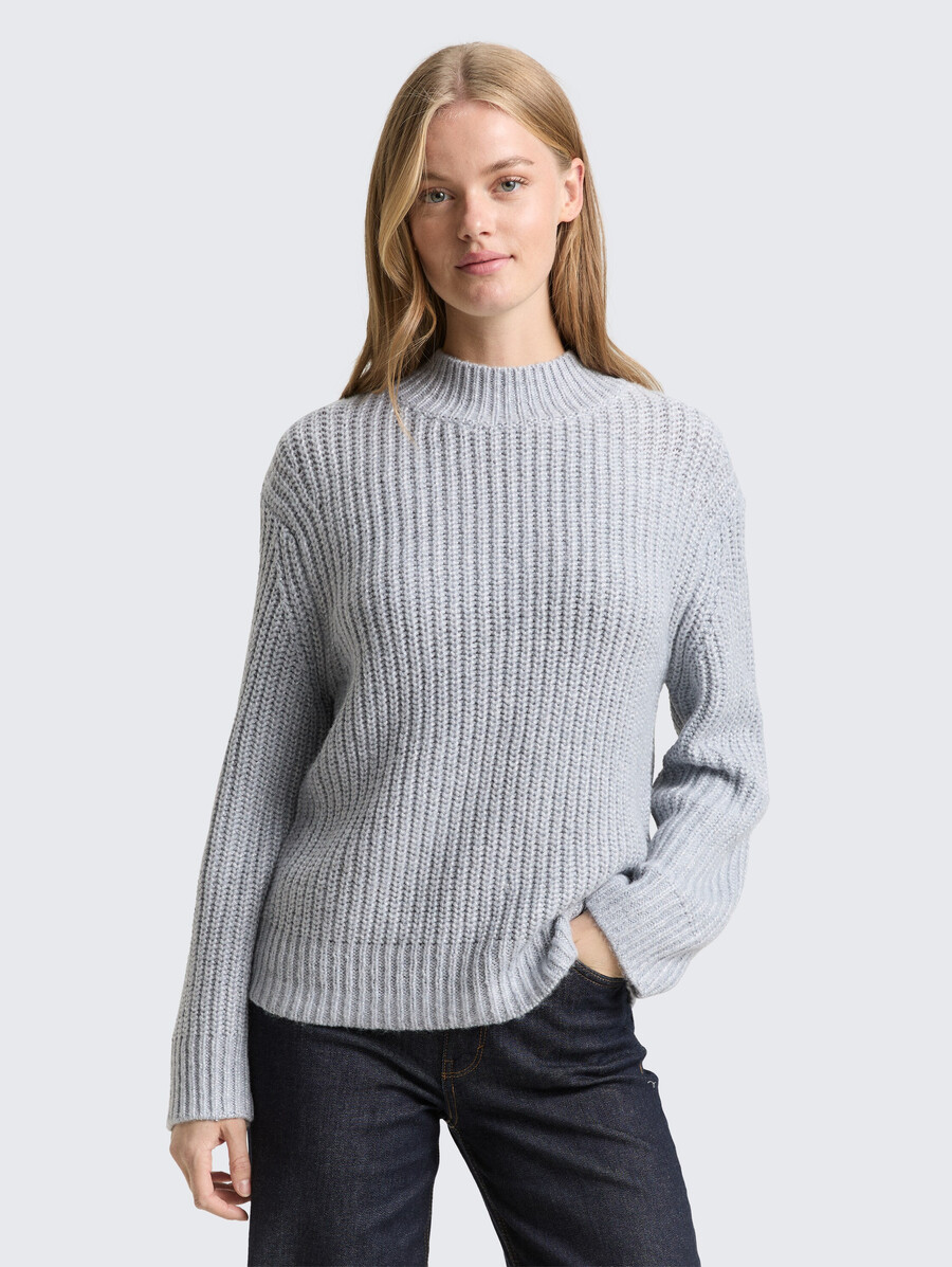 maglione lavorato a maglia dalla vestibilità comoda con effetto glitter