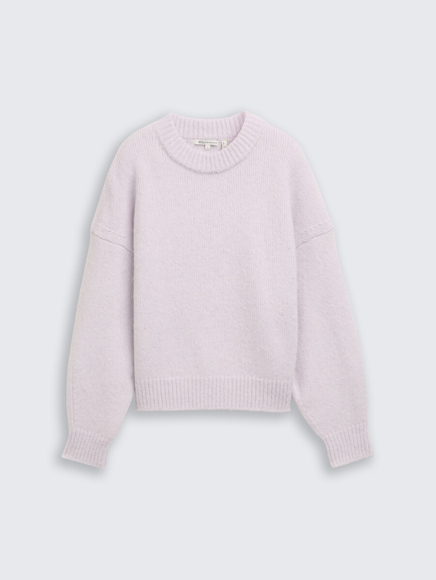 maglione oversize lavorato a maglia