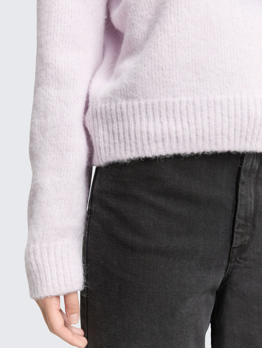 maglione oversize lavorato a maglia