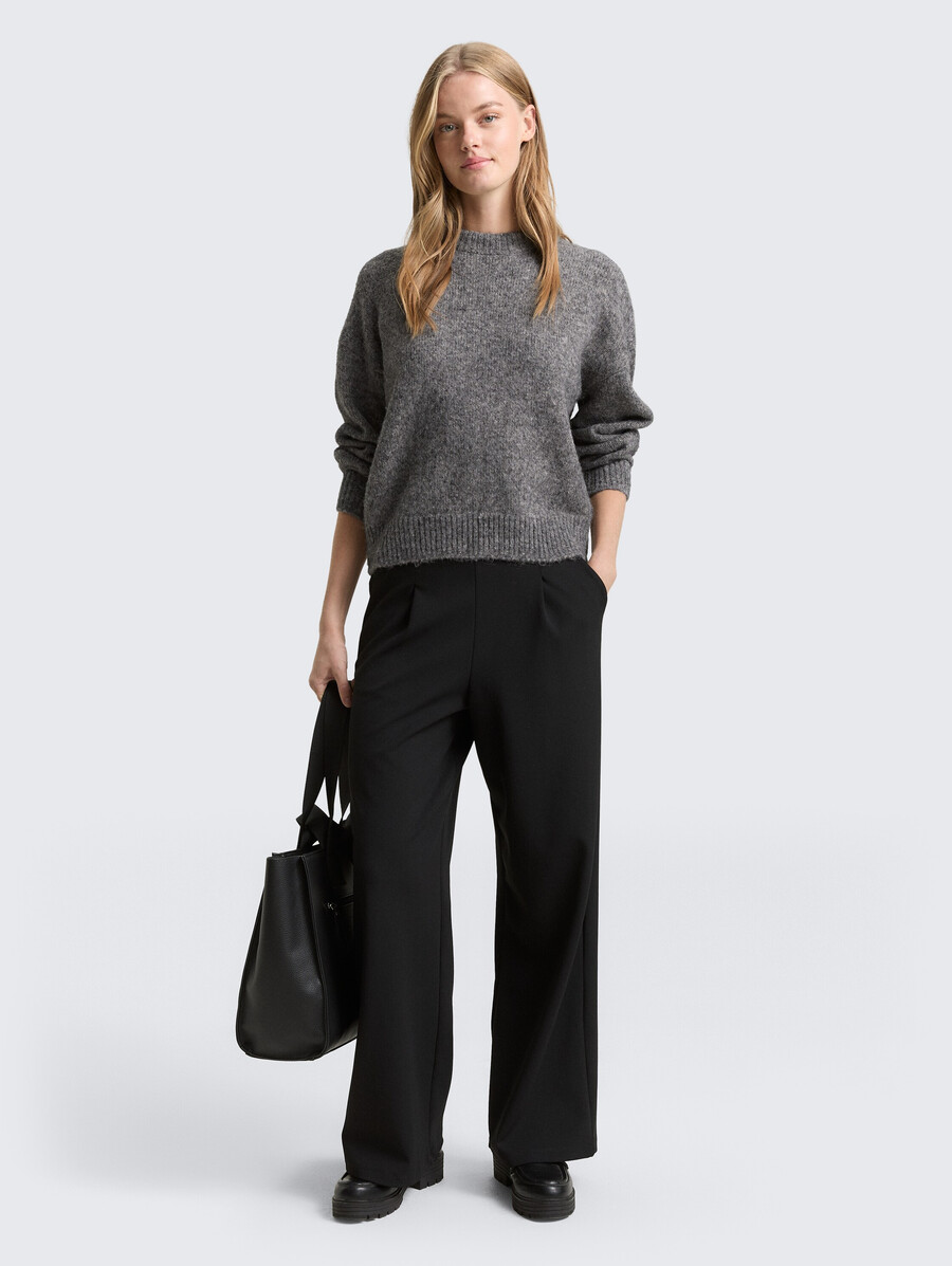 maglione oversize lavorato a maglia