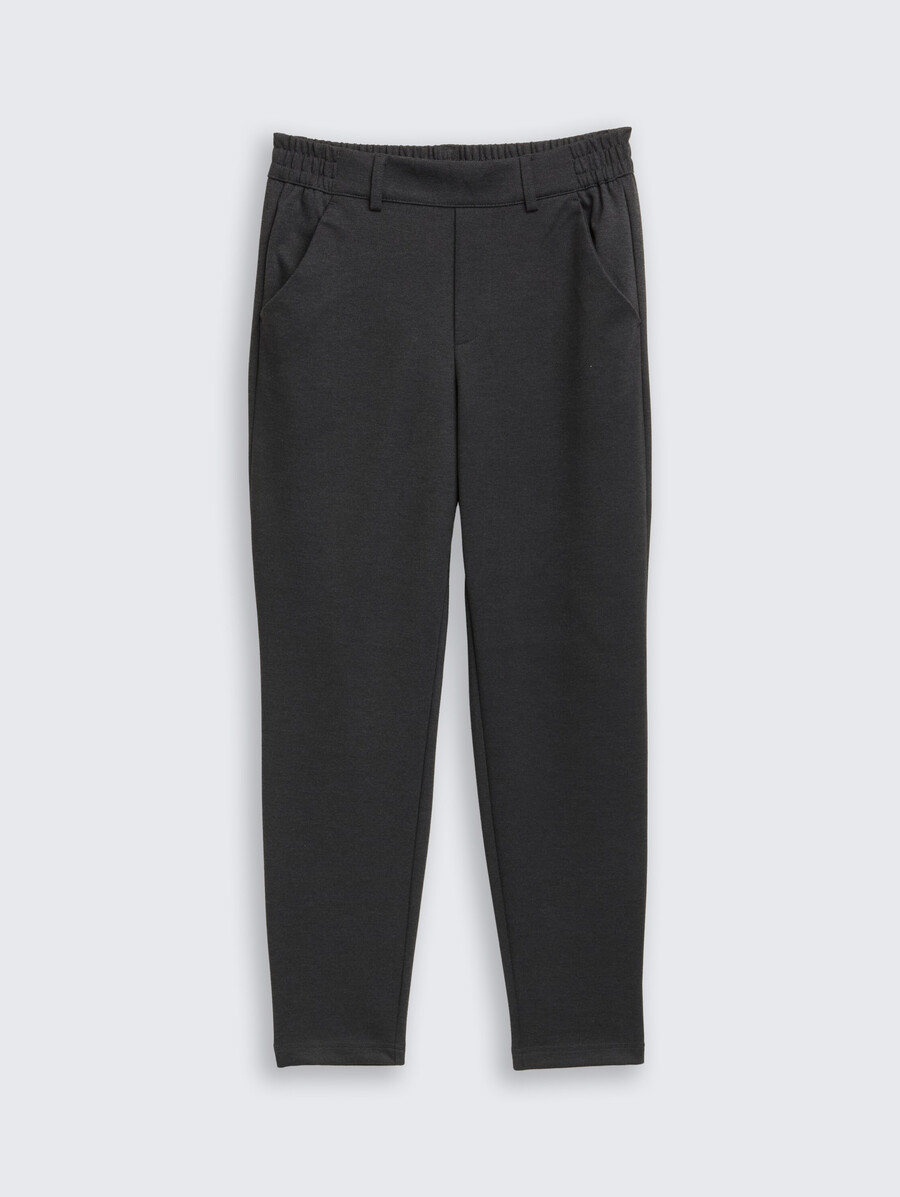 pantaloni dalla vestibilità comoda con elastico in vita