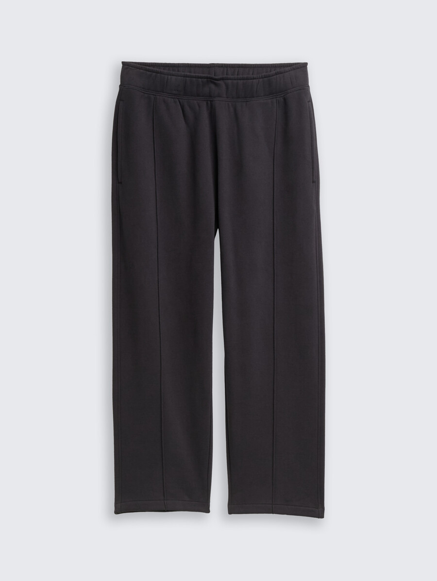 pantaloni da jogging con pieghe decorative