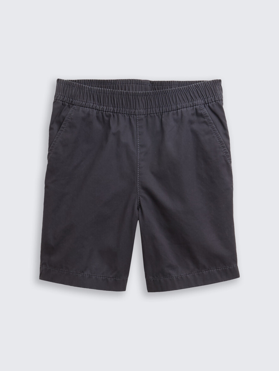 pantaloncini chino con elastico in vita