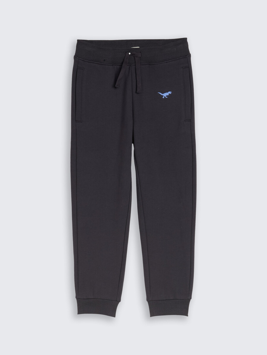 pantaloni da jogging con ricamo