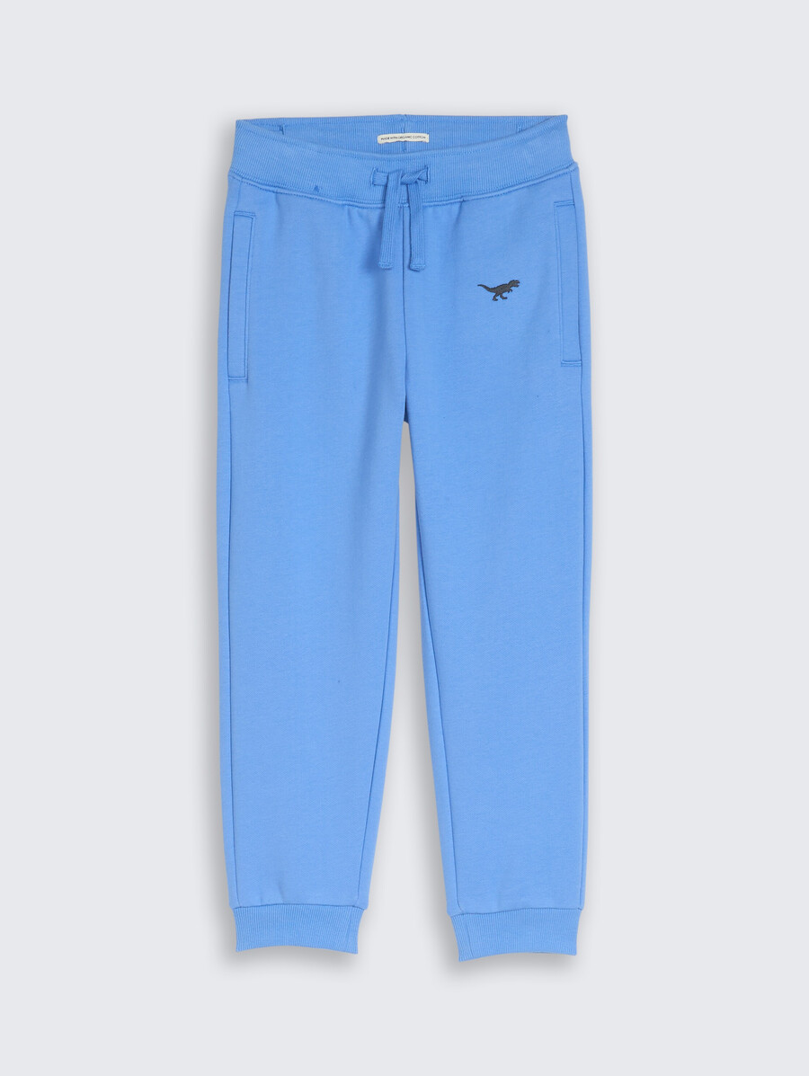 pantaloni da jogging con ricamo