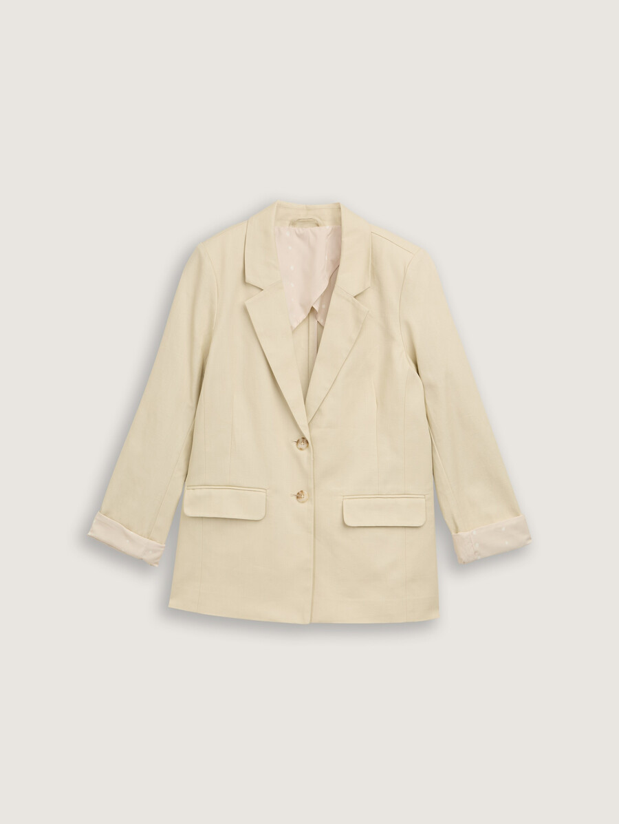 blazer regular fit in twill