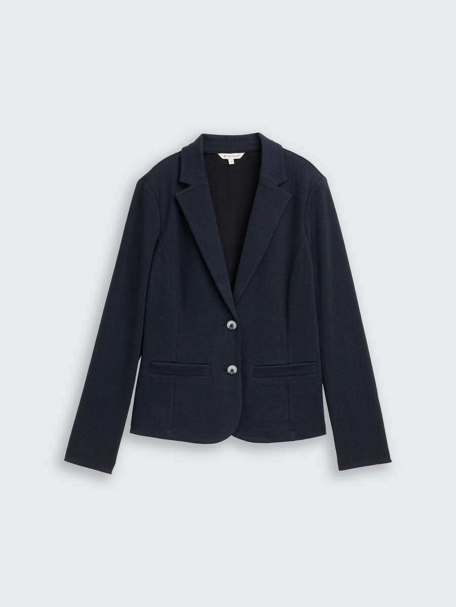 blazer jacquard dalla vestibilità regolare