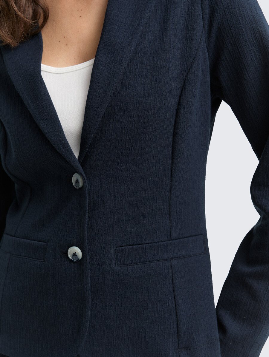 blazer jacquard dalla vestibilità regolare