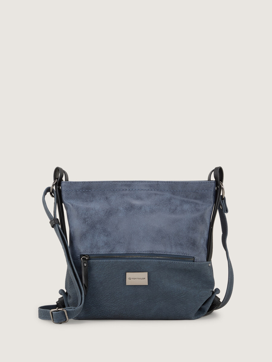 borsa a tracolla ttelin m con mix di materiali