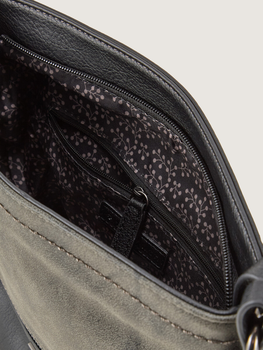 borsa a tracolla ttelin m con mix di materiali