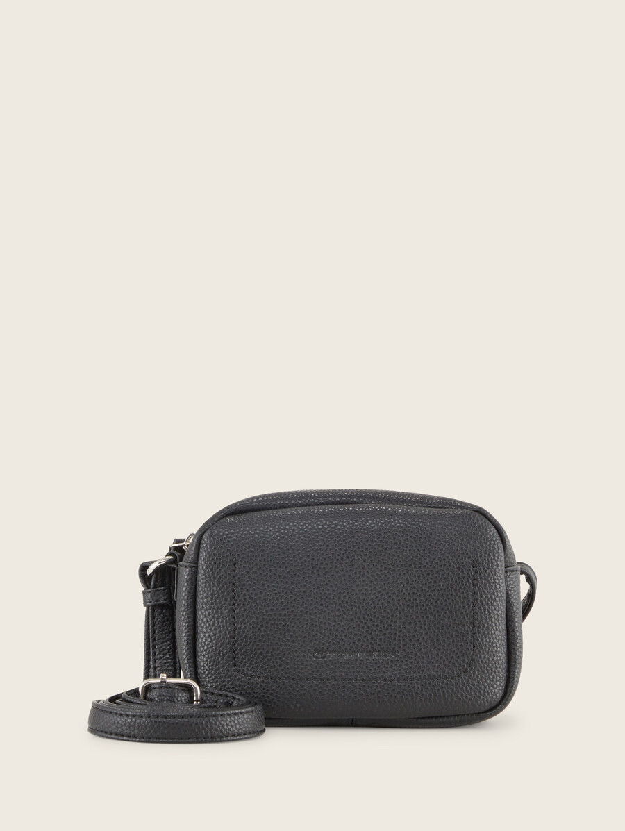 borsa a tracolla ttelis con cuciture decorative