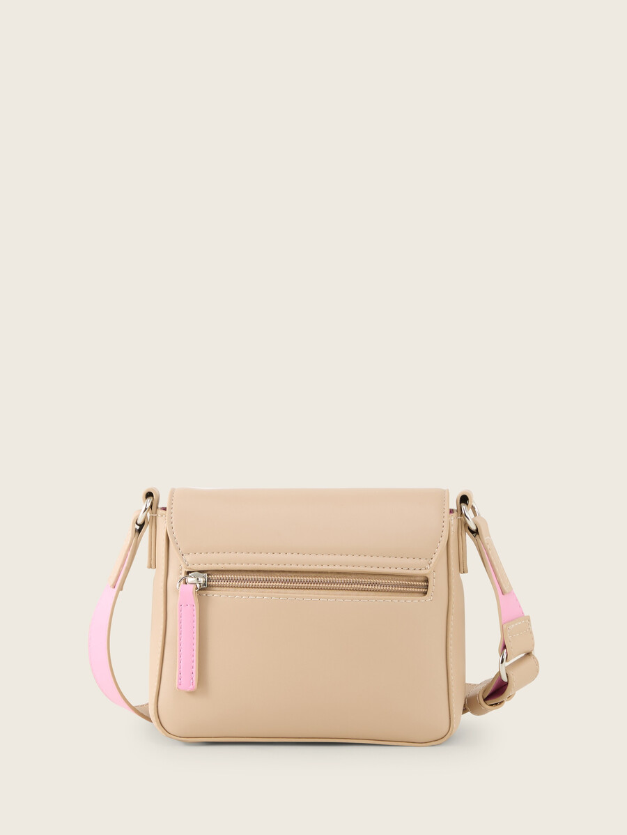 borsa a tracolla ttperiya xs con dettagli in colori a contrasto