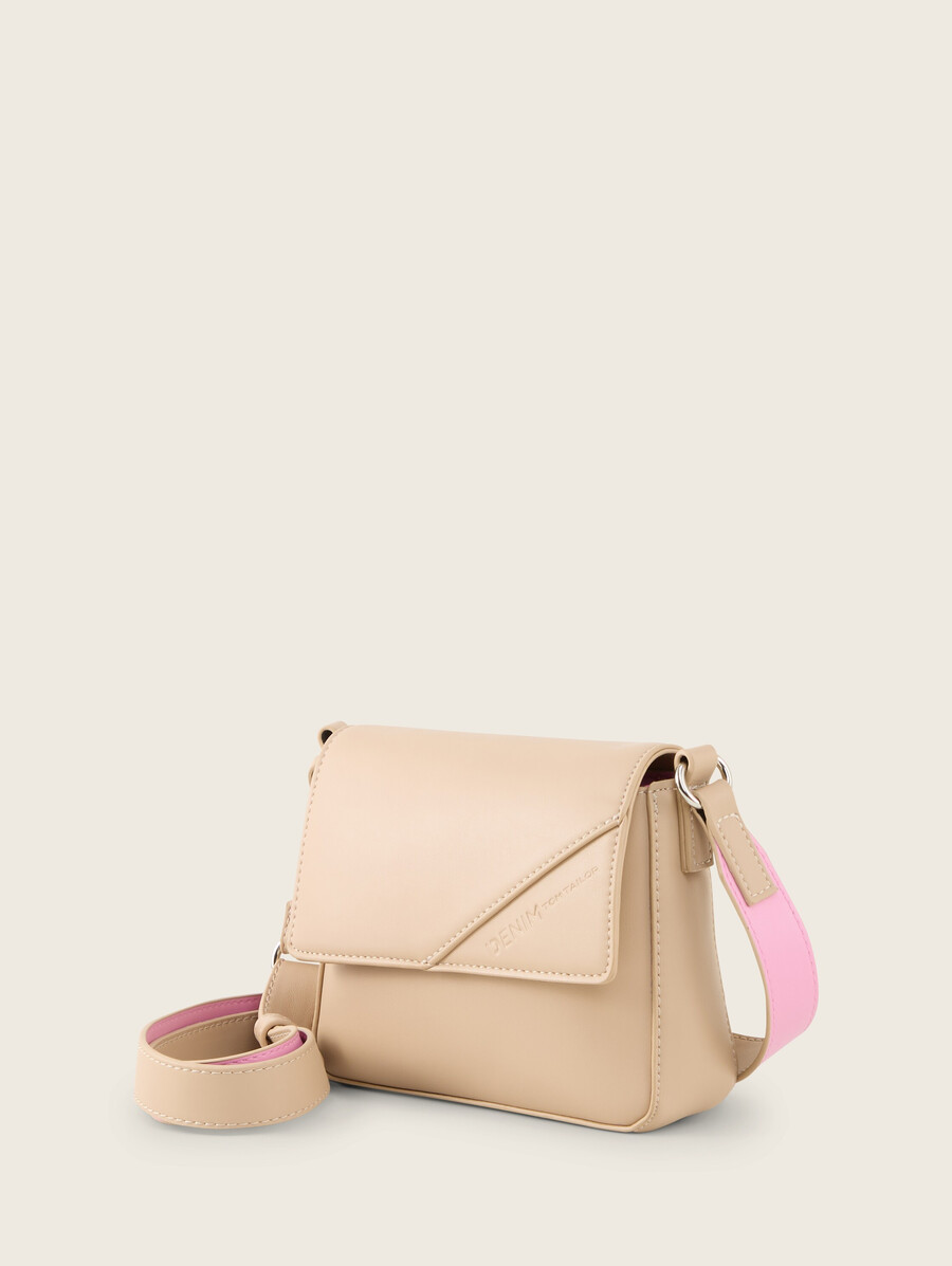 borsa a tracolla ttperiya xs con dettagli in colori a contrasto