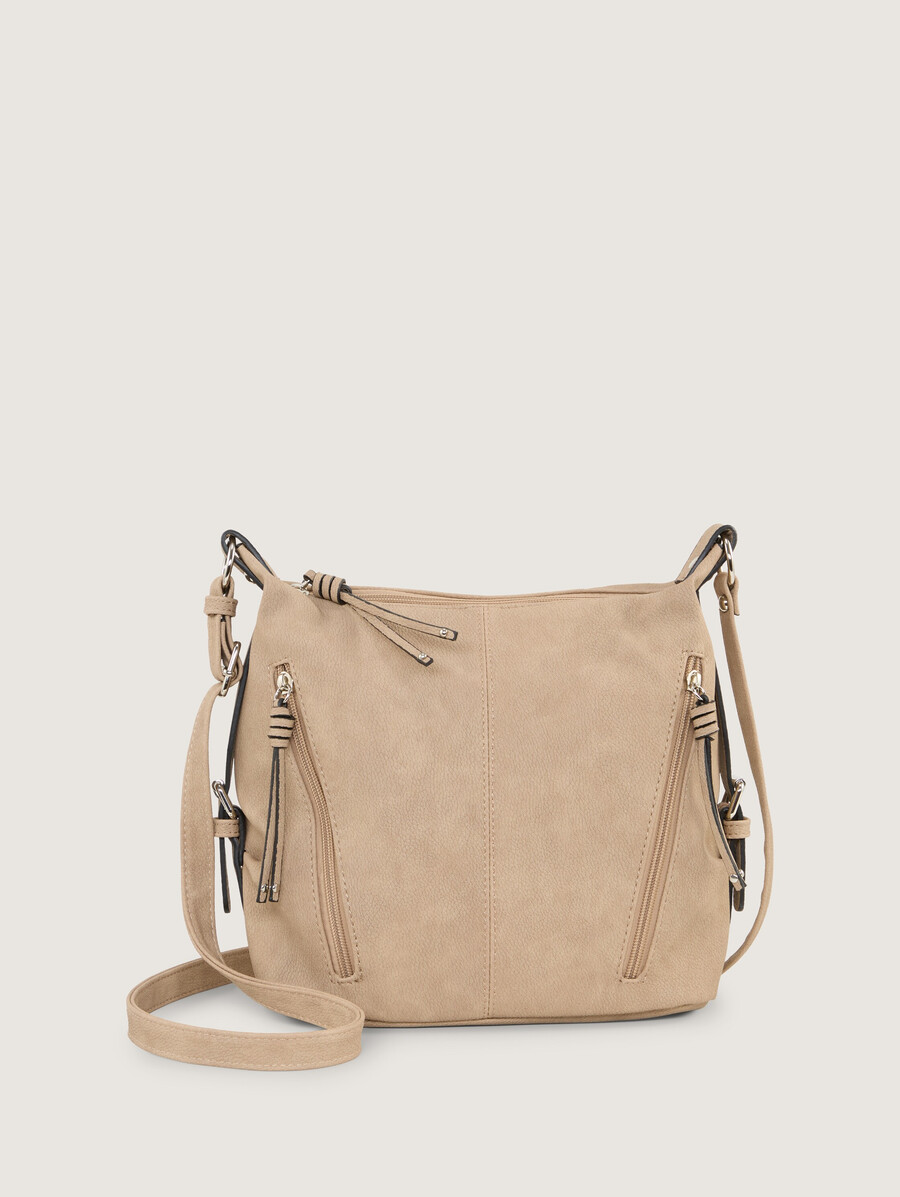 borsa a tracolla ttcaia m con dettagli zip