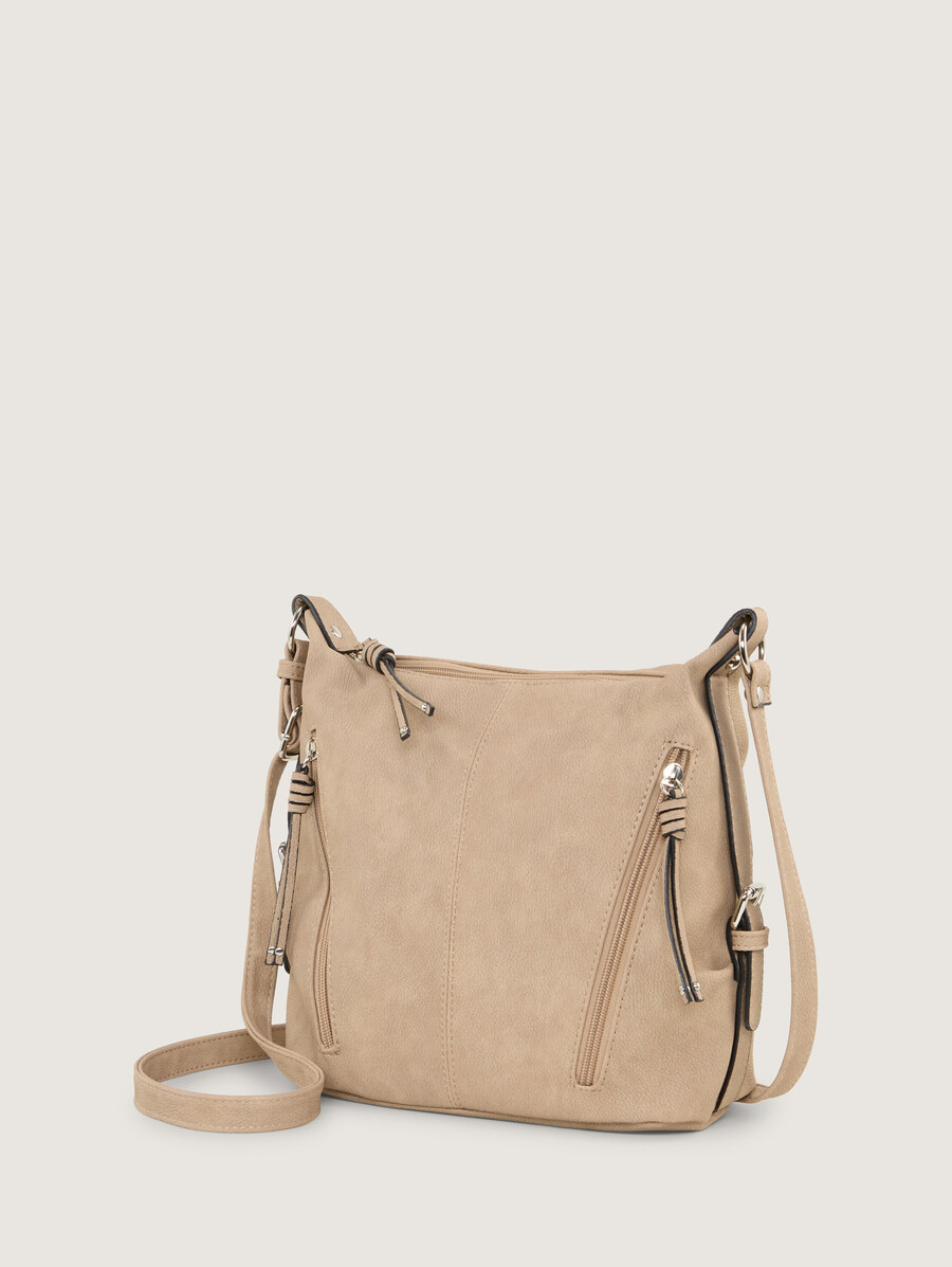 borsa a tracolla ttcaia m con dettagli zip