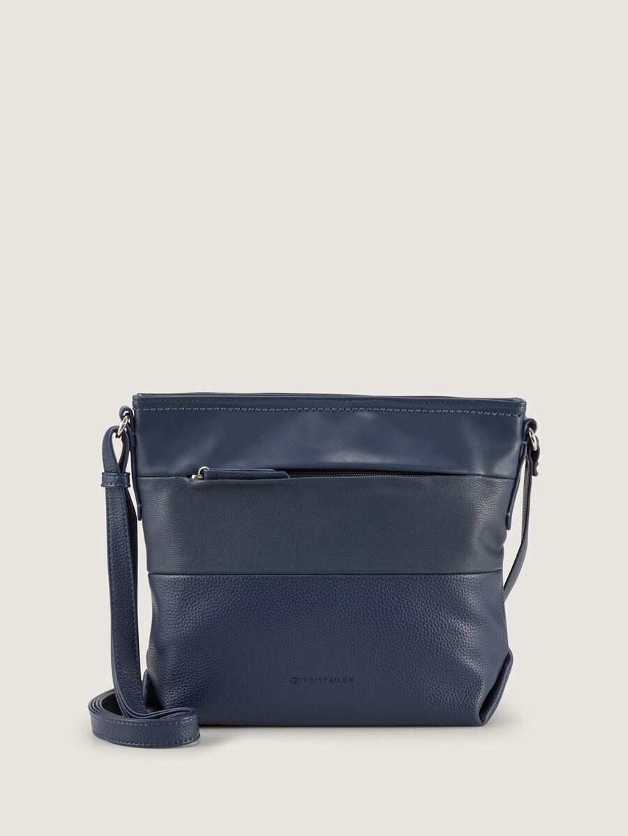 borsa a tracolla ttnicolina m con mix di materiali