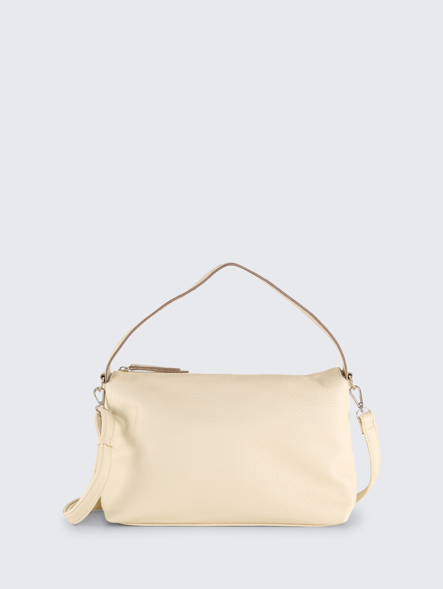 borsa a tracolla ttlissi con discreto logo in rilievo