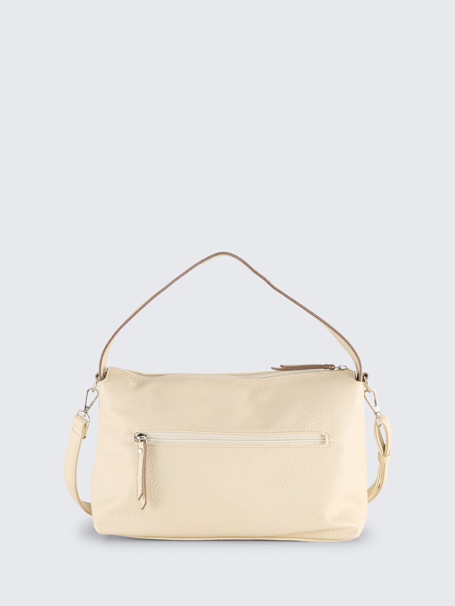 borsa a tracolla ttlissi con discreto logo in rilievo