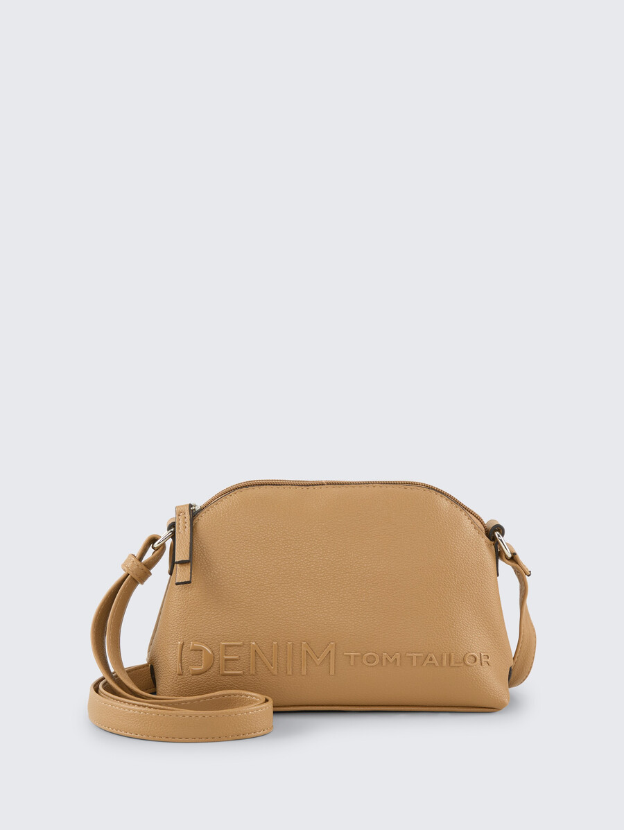 borsa a tracolla ttzephyra s con stampa logo in silicone