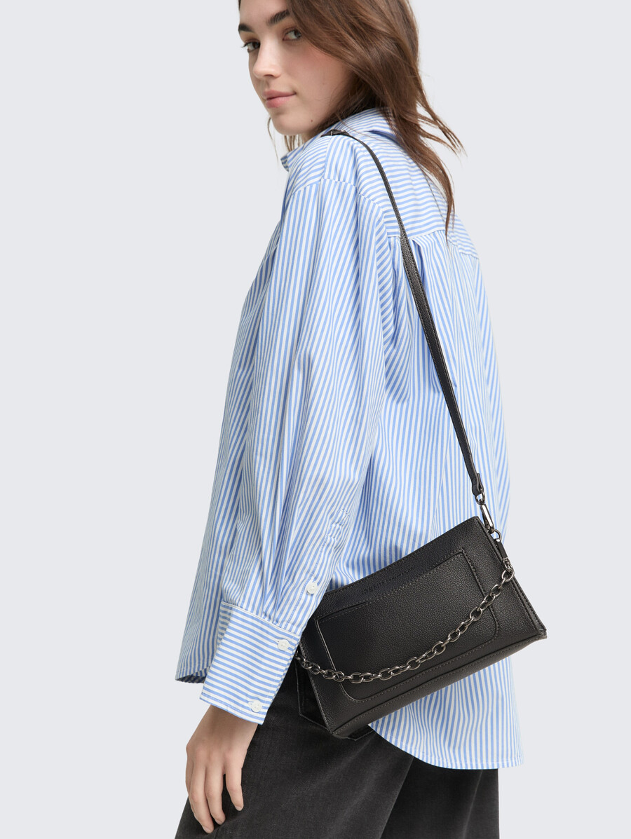 borsa a tracolla ttlennon s con dettagli a catena