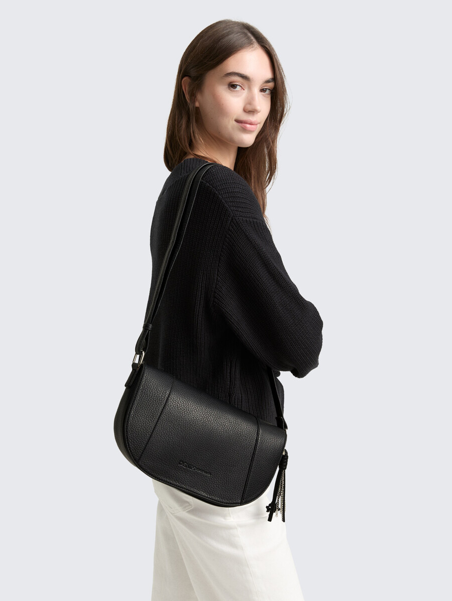 borsa a tracolla ttpriya m con ciondolo decorativo