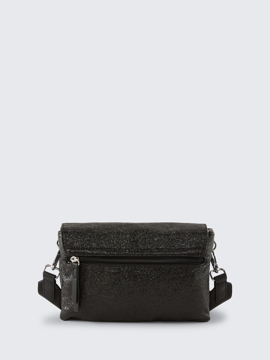 borsa a tracolla ttquinn s effetto glitter