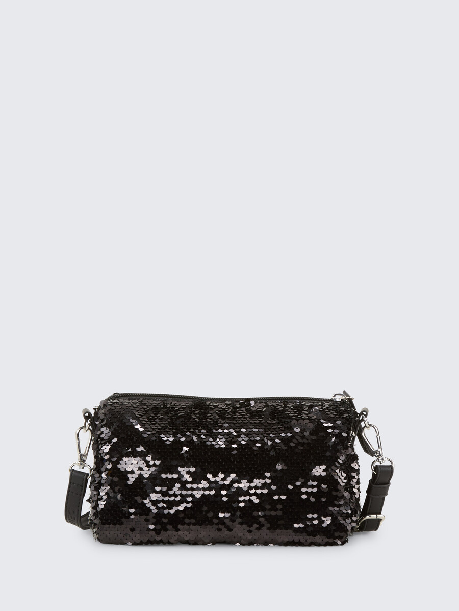 borsa a tracolla ttsterling s con paillettes reversibili