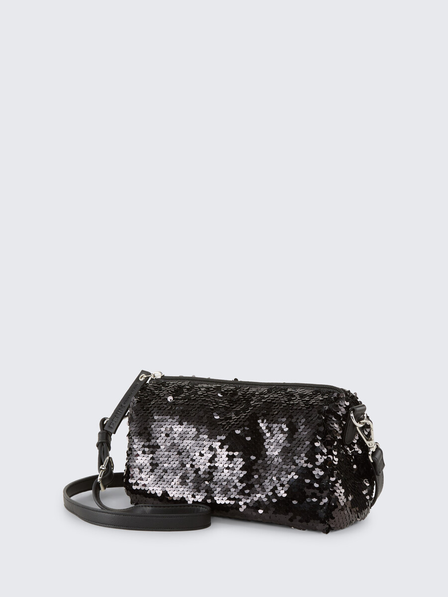 borsa a tracolla ttsterling s con paillettes reversibili