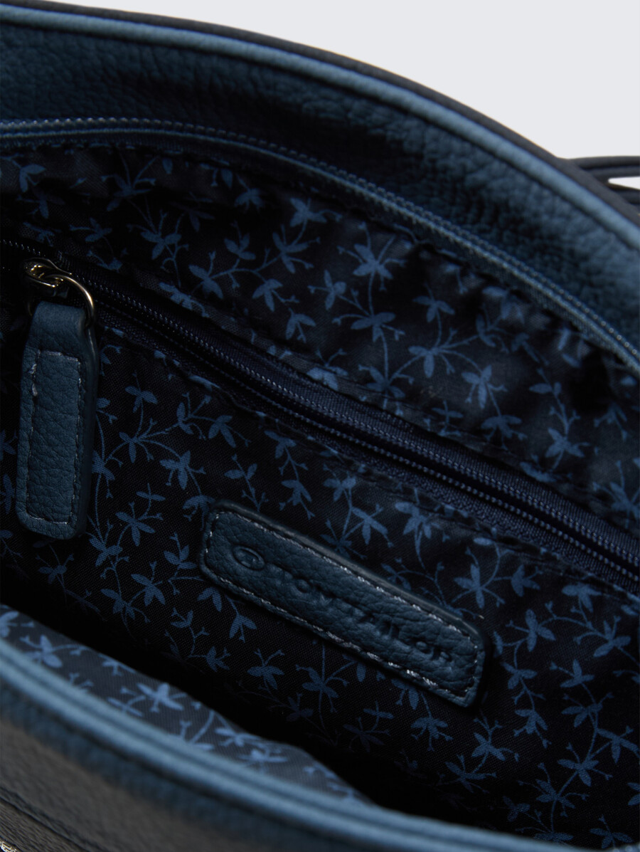 borsa a tracolla ttellen m con blocco di colore