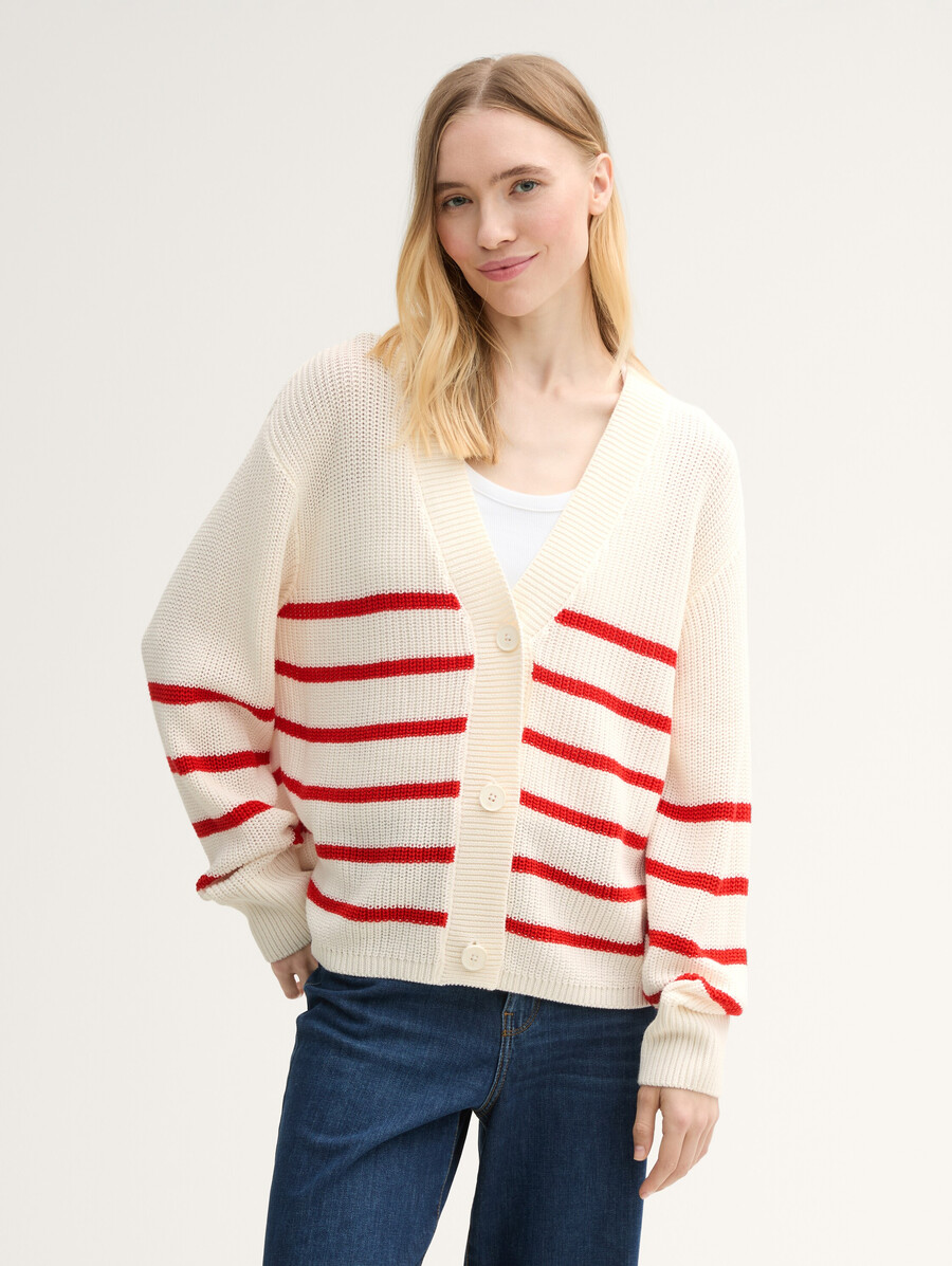 cardigan con scollo a v
