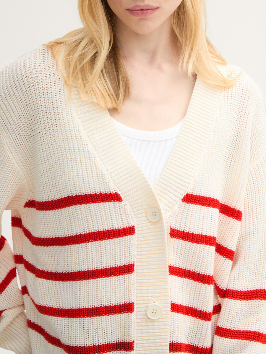 cardigan con scollo a v