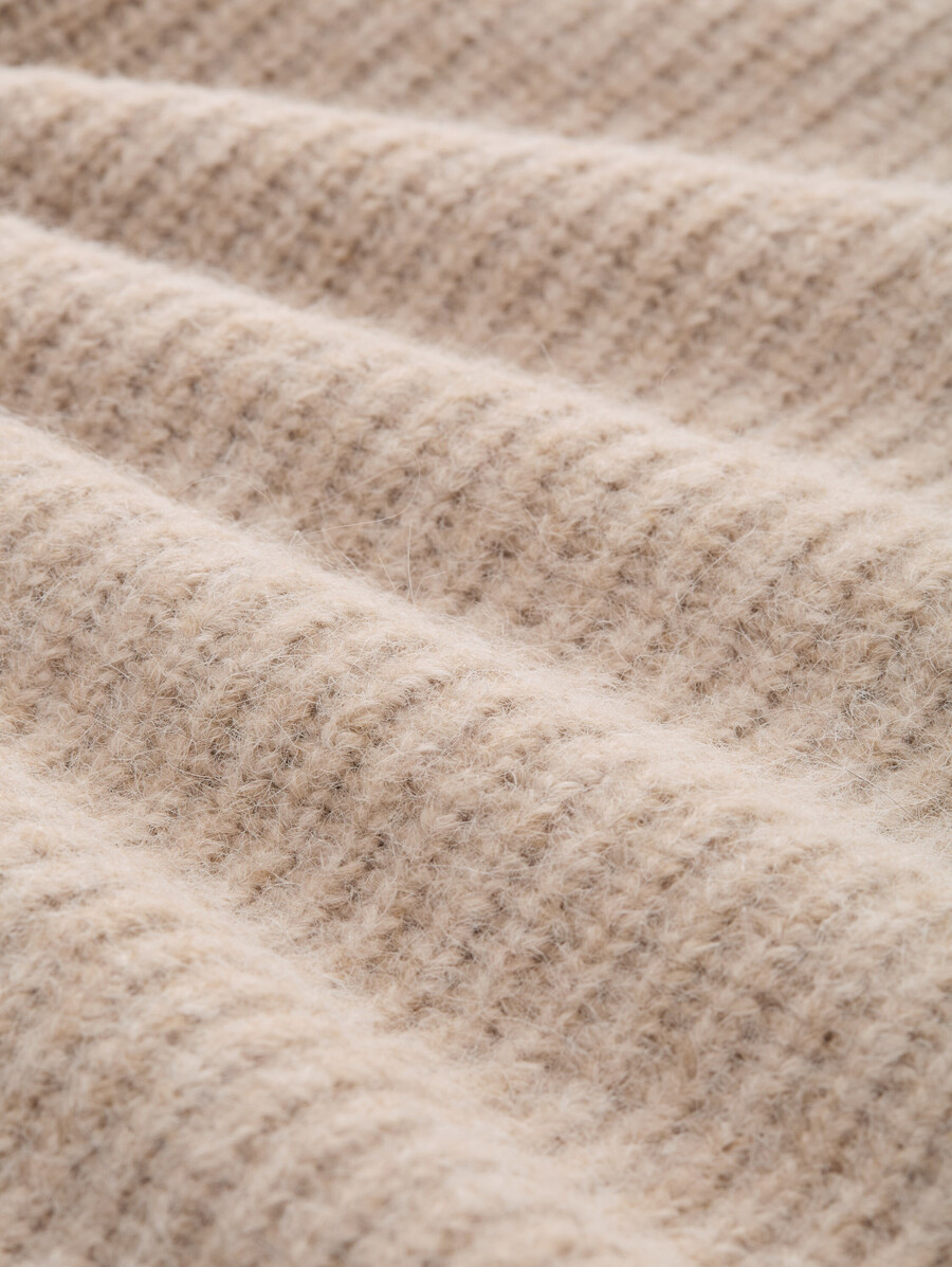 cardigan con cerniera